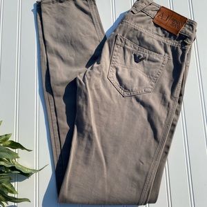 Armani Jeans Kacki Style Jeans Long Length